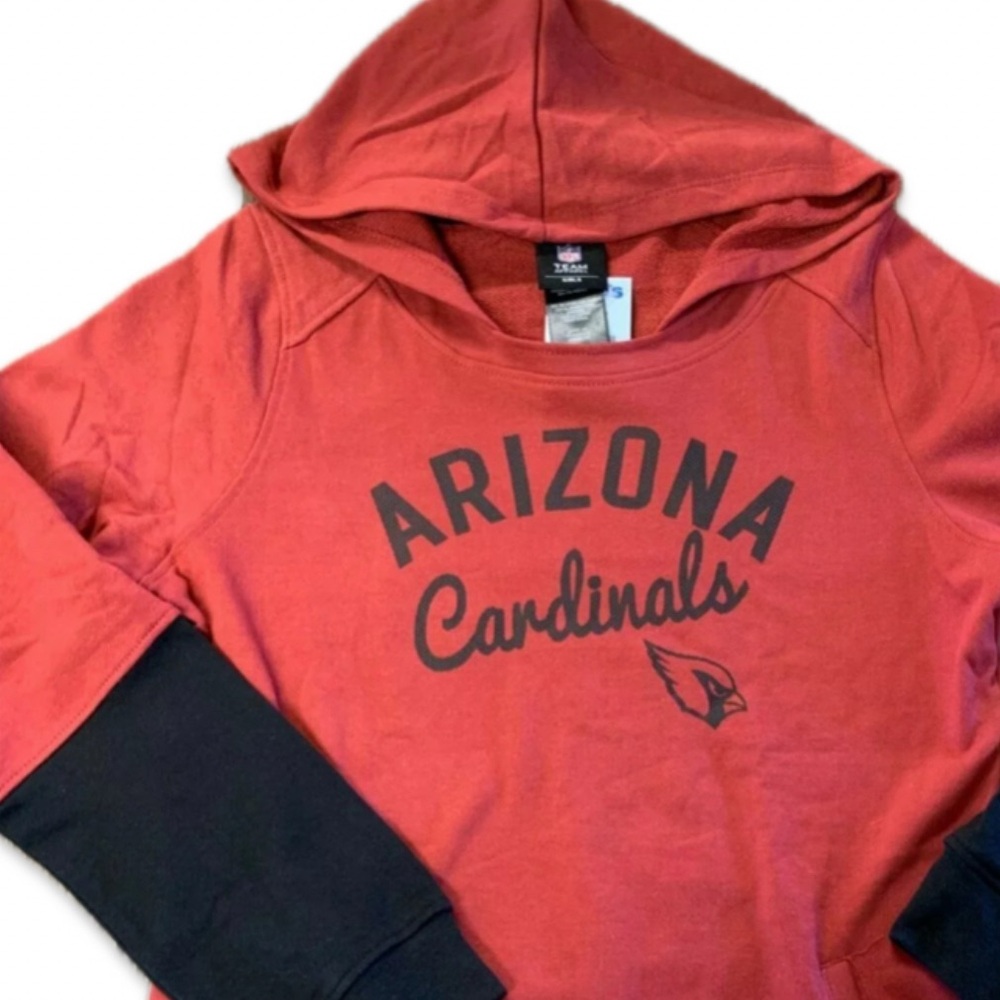 NWT [Gen2] Arizona Cardinals NFL Hooded Hoodie Sweatshirt Youth Medium (10/12) - Picture 3 of 9